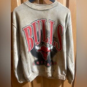 Chicago Bulls tie dye sweatshirt